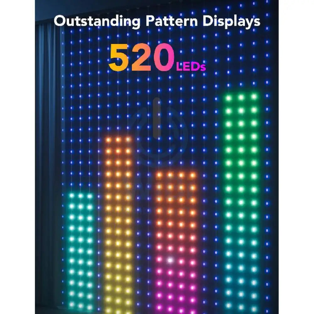 Govee Curtain Light - Bluetooth / 3 Meters / RGBIC Accessories > Other Accessories