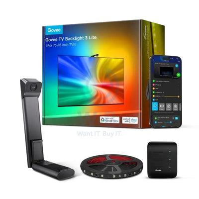 Govee Envisual TV Backlight 3 Lite - 3.6 Meters / 75-85-inch / RGBICW Accessories > Other Accessories