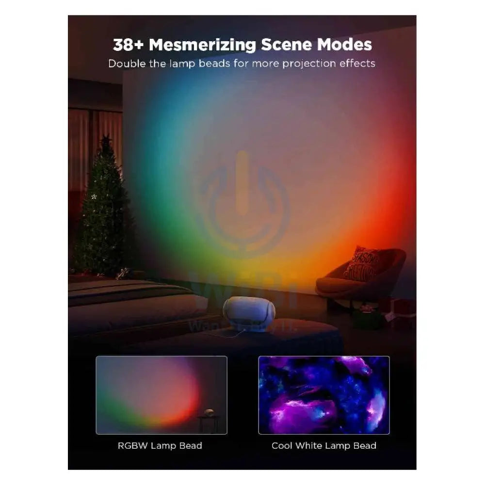 Govee Galaxy Star Projector Pro for Room with 8 Replaceable Discs - LED Monitors & Projectors > Projectors