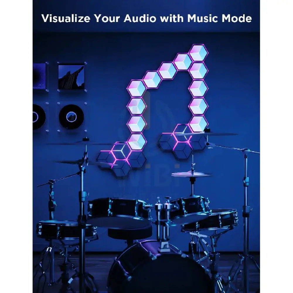 Govee Glide Hexagon Light Panels Ultra - Bluetooth / RGBIC / Pack Of 7 Accessories > Other Accessories