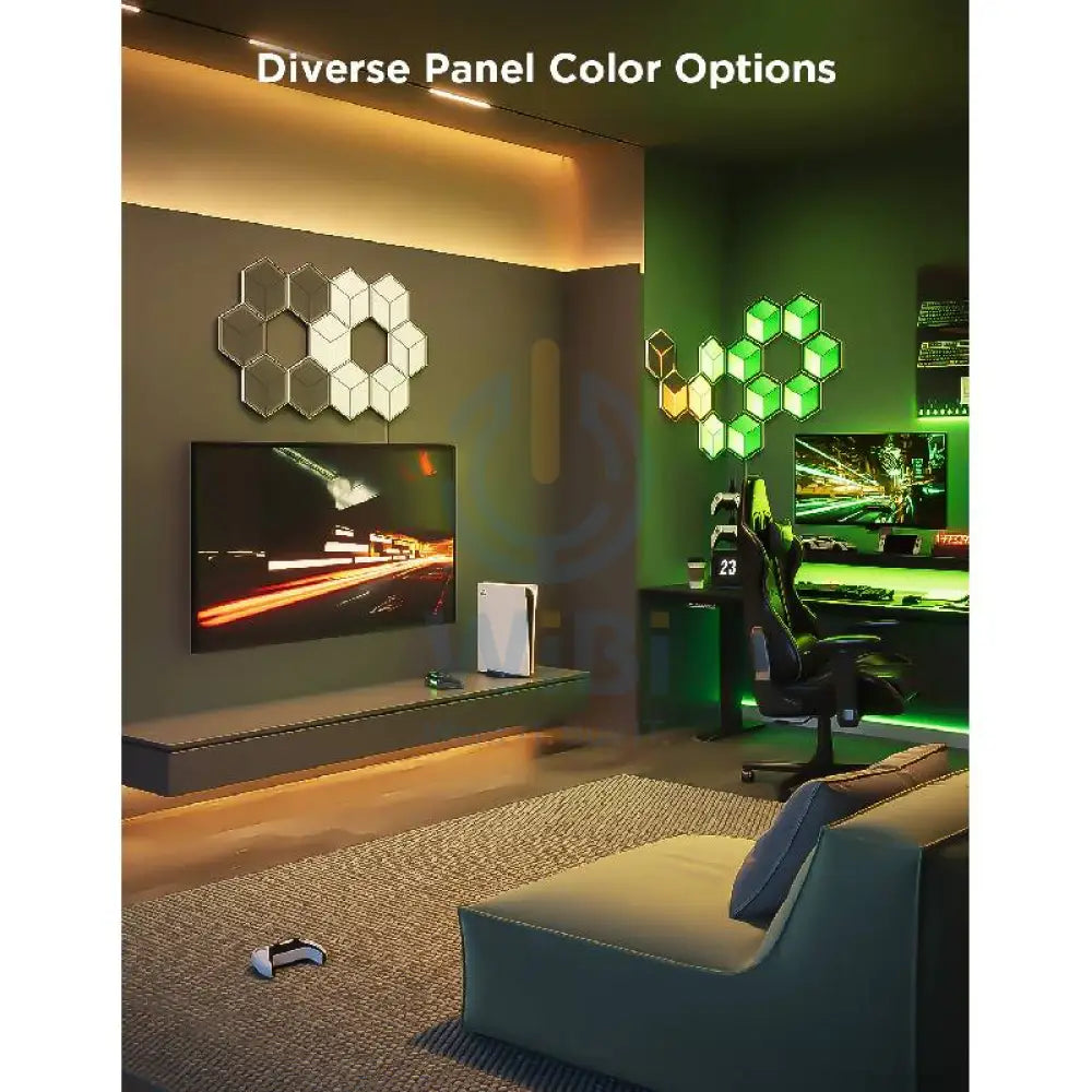 Govee Glide Hexagon Light Panels Ultra - Bluetooth / RGBIC / Pack Of 7 Accessories > Other Accessories
