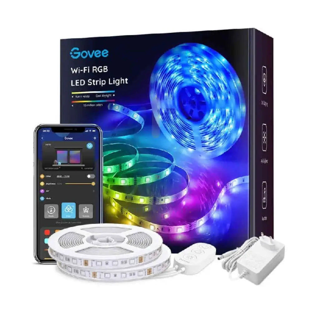 Govee LED Light Strip - LED / Wi-Fi / 10 Meters / RGB Accessories > Other Accessories > Offer Zone