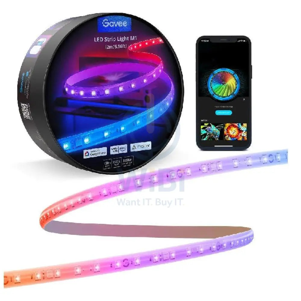 Govee M1 LED Light Strip - LED / Wi-Fi / Bluetooth / 2 Meters / RGBIC Accessories > Other Accessories > Offer Zone