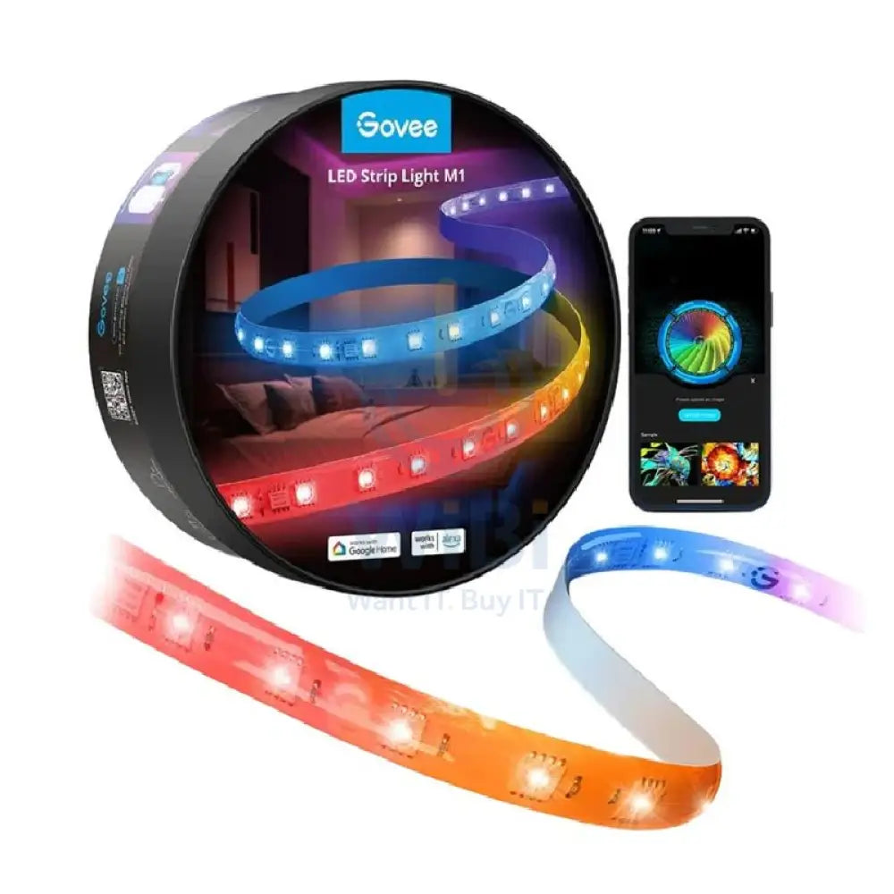 Govee M1 LED Light Strip - LED / Wi-Fi / Bluetooth / 5 Meters / RGBICW Accessories > Other Accessories > Offer Zone