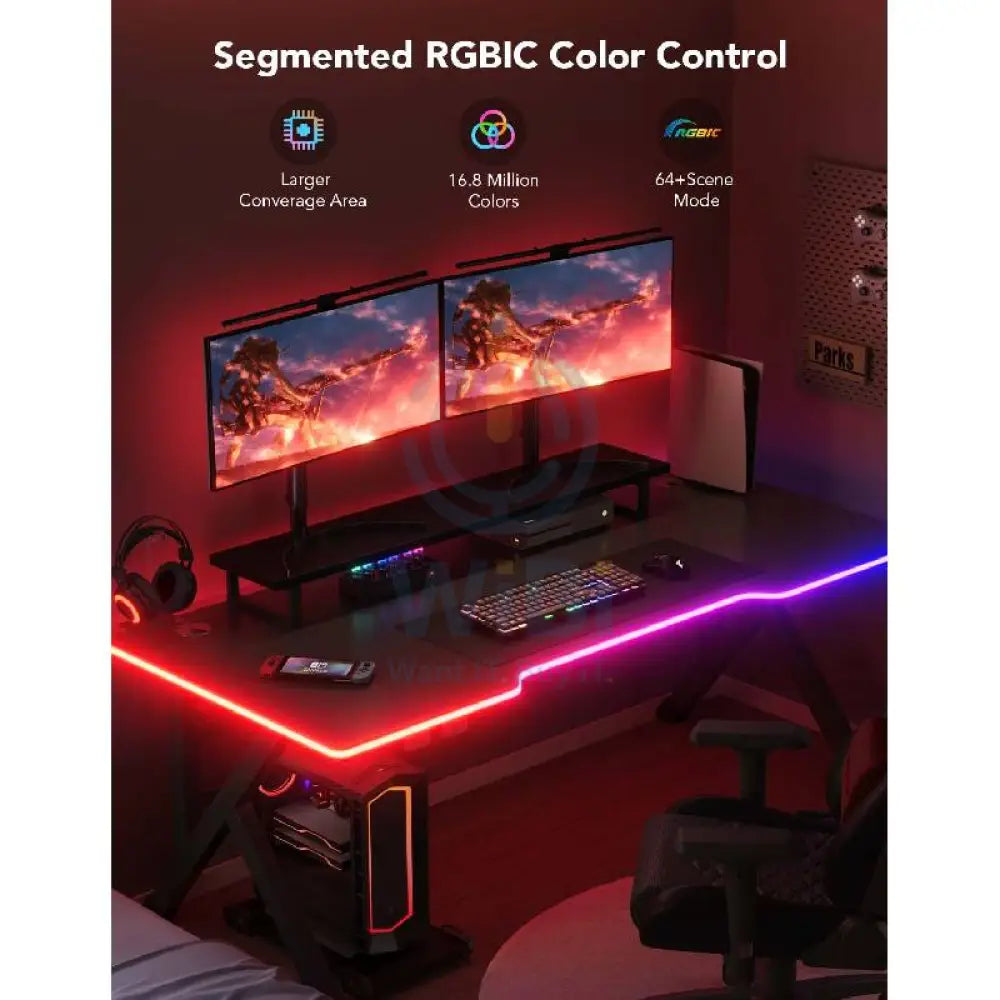 Govee Neon Gaming Table Light - 3 Meters / RGBIC Accessories > Other Accessories
