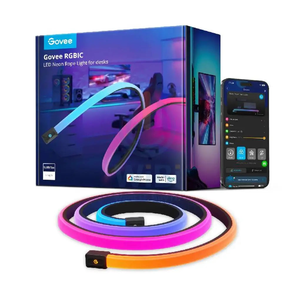 Govee Neon Gaming Table Light - 3 Meters / RGBIC Accessories > Other Accessories