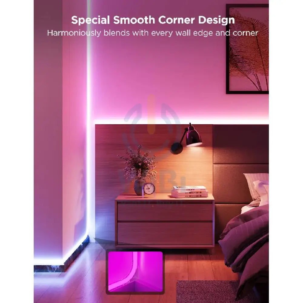 Govee Neon Rope Lights for Wall Lining - Bluetooth / 5 Meter / RGBIC Accessories > Other Accessories