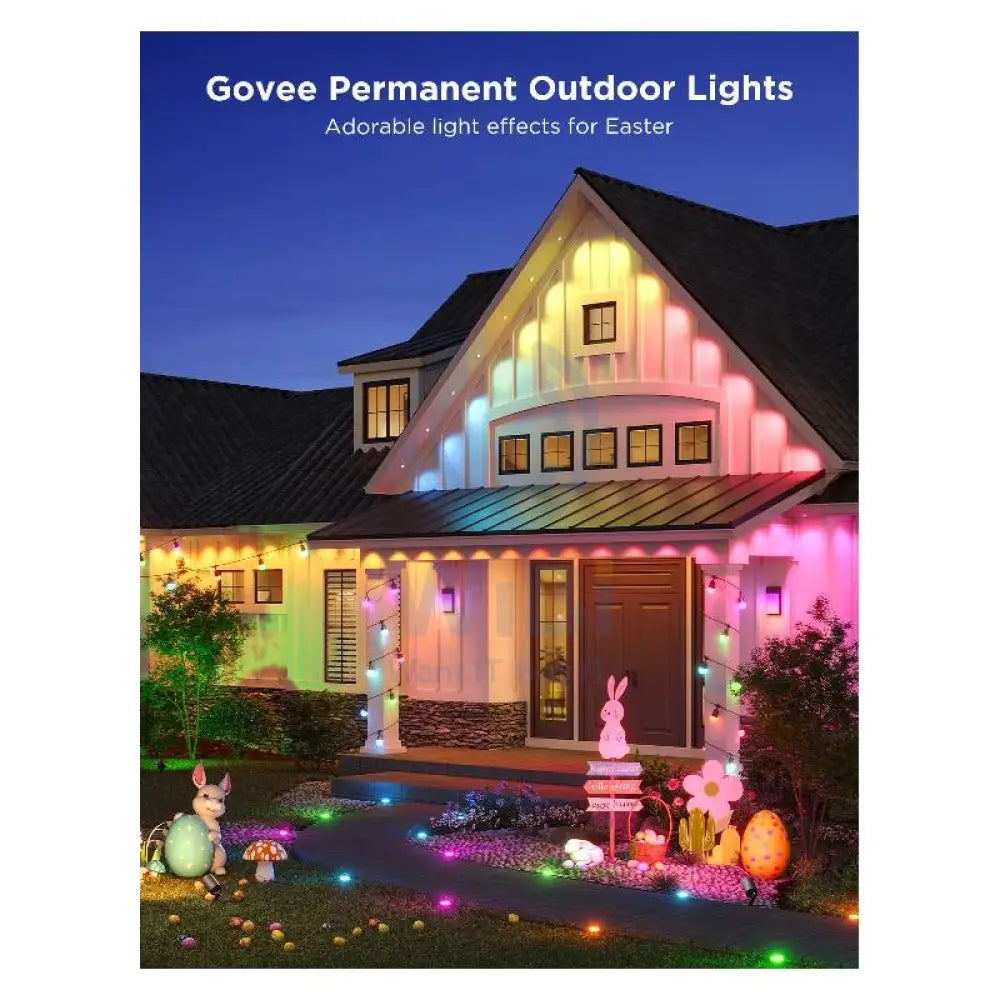 Govee Permanent Outdoor Lights - Bluetooth / 30 Meters / RGBIC Accessories > Other Accessories