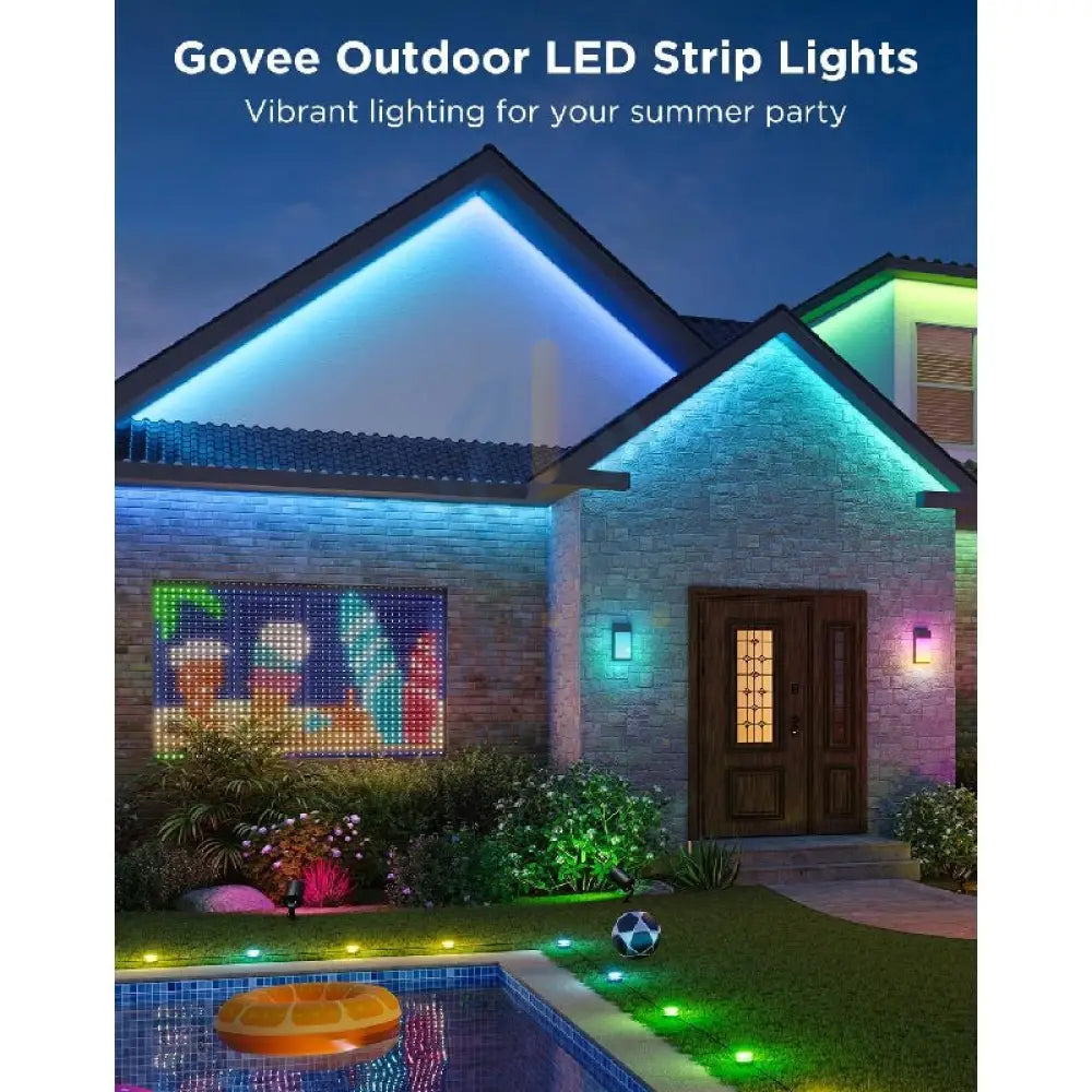Govee Phantasy LED Outdoor Light Strip - LED / 10 Meters / RGBIC Accessories > Other Accessories