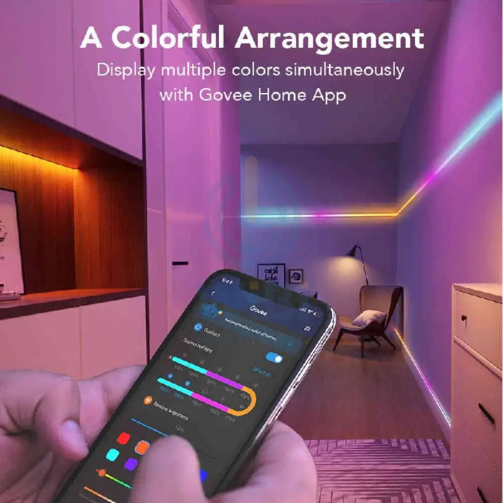 Govee Protective Coating LED Light Strip - LED / Wi-Fi / Bluetooth / 5 Meters / RGBIC Accessories > Other Accessories >