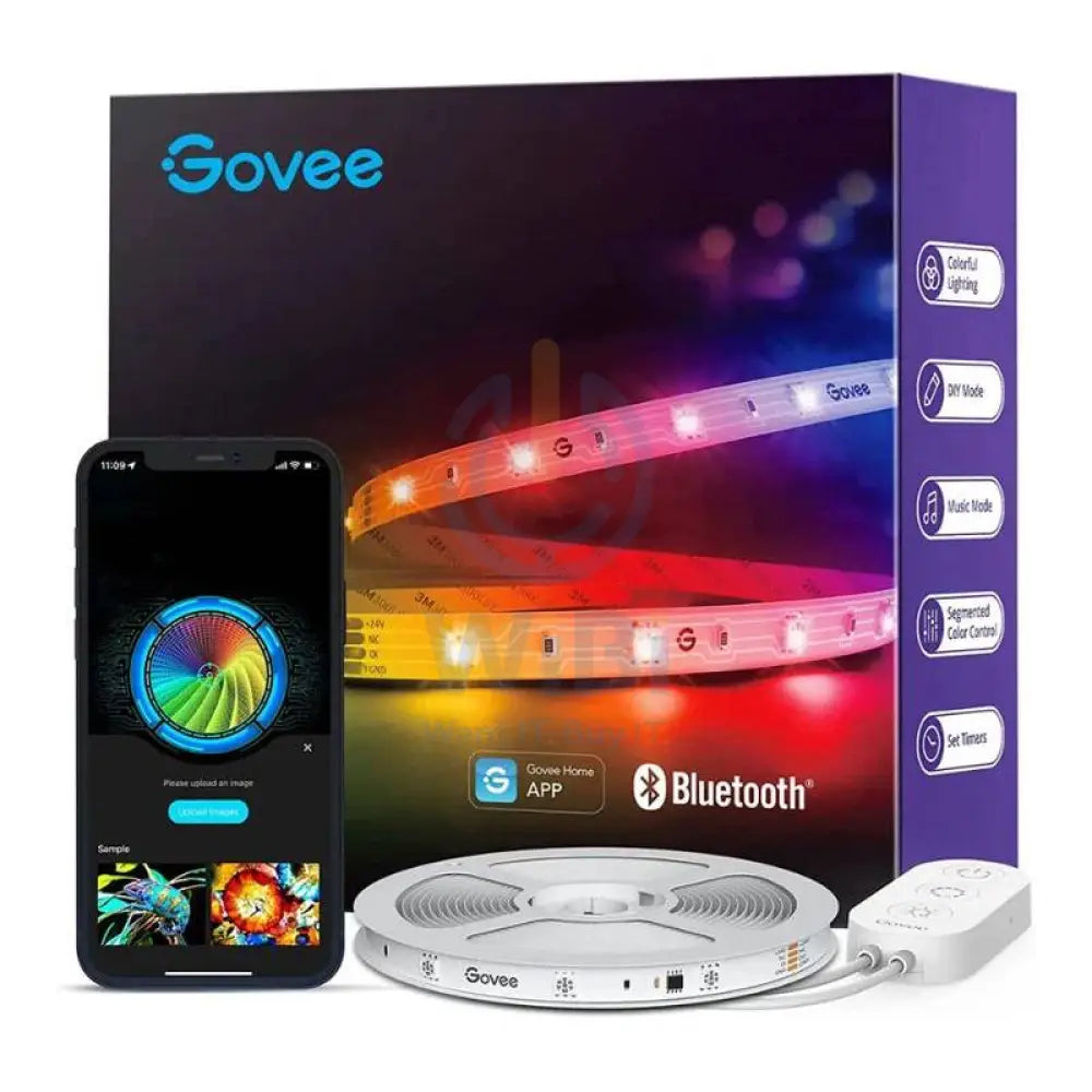 Govee RGBIC Basic LED Strip Lights - Bluetooth / 10 Meter Accessories > Other Accessories