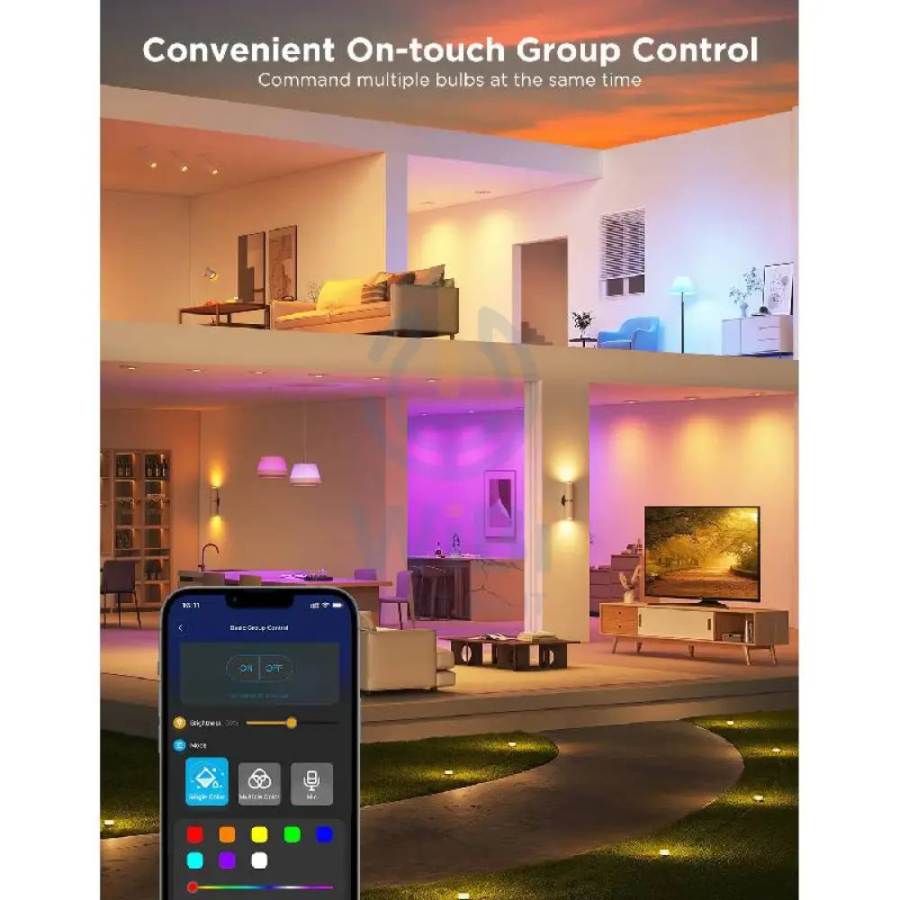Govee RGBWW Smart Light Bulbs - 400 Lumens / RGBWW (Pack Of 2) Accessories > Other Accessories