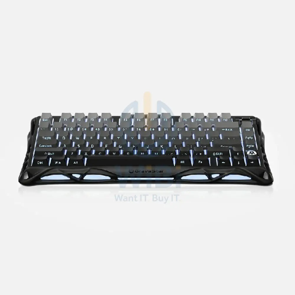 GravaStar Mercury K1 75% Wireless Mechanical Gaming Keyboard - Gradient Black Accessories > Keyboard & Mouse > Gaming