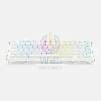 GravaStar Mercury K1 Lite 75% Wireless Mechanical Gaming Keyboard - Snow White Accessories > Keyboard & Mouse > Gaming