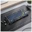 GravaStar Mercury K1 Lite 75% Wireless Mechanical Gaming Keyboard - Transparent Black Accessories > Keyboard & Mouse >