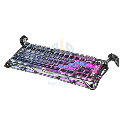 GravaStar Mercury K1 Pro 75% Wireless Mechanical Gaming Keyboard Special Edition - Cyberpunk Accessories > Keyboard &