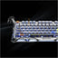 GravaStar Mercury K1 Pro 75% Wireless Mechanical Gaming Keyboard Special Edition - Interstellar Silver Accessories >