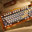 GravaStar Mercury K1 Pro 75% Wireless Mechanical Gaming Keyboard Special Edition - Worn Yellow Accessories > Keyboard &