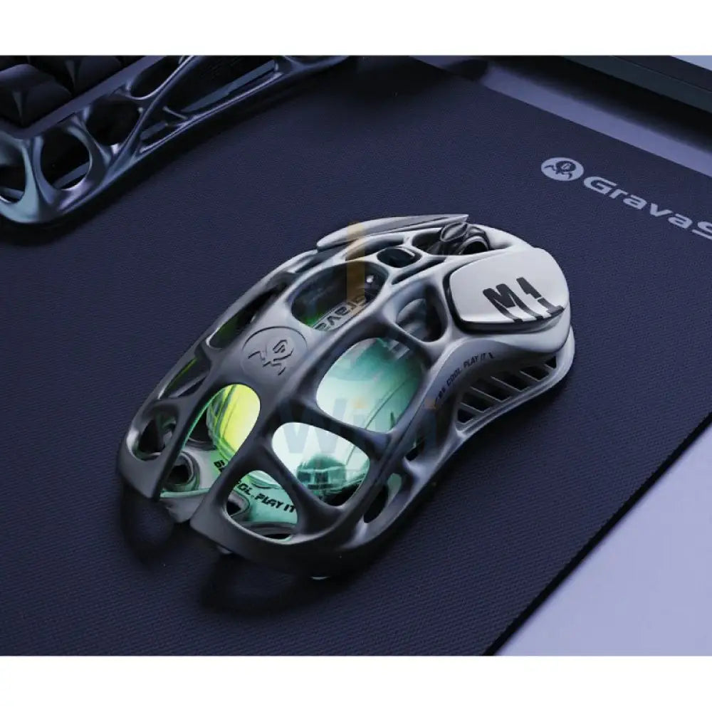 GravaStar Mercury M1 Pro Wireless Gaming Mouse - Gunmetal Gray Accessories > Keyboard & Mouse > Gaming Zone