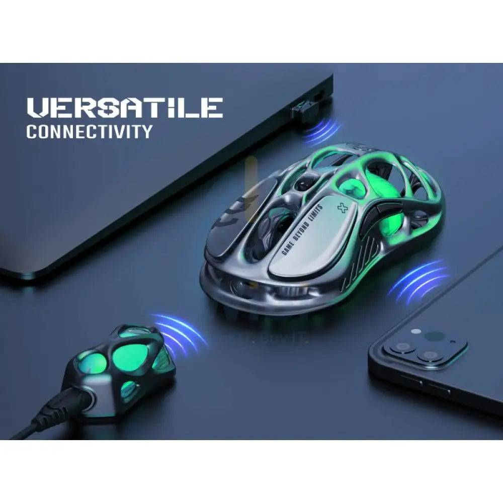GravaStar Mercury M1 Pro Wireless Gaming Mouse - Gunmetal Gray Accessories > Keyboard & Mouse > Gaming Zone