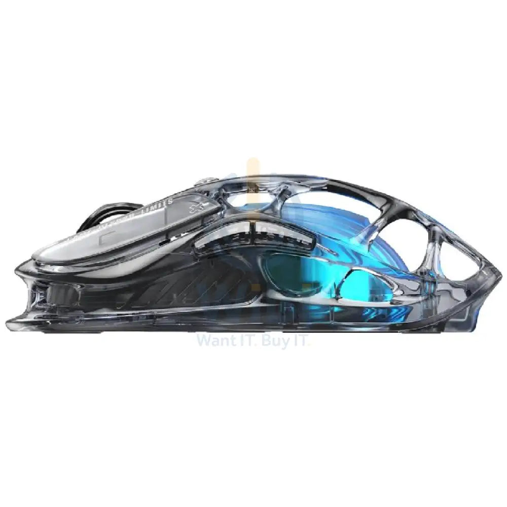 GravaStar Mercury M2 Wireless Gaming Mouse - Transparent Black Accessories > Keyboard & Mouse