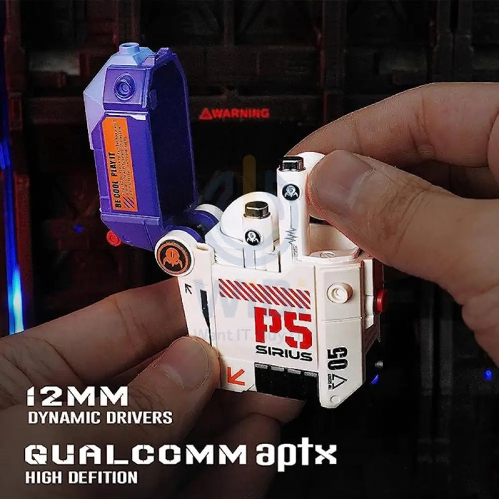 Gravastar Sirius Pro P5 TWS Earbuds - Defense Mecha Blue Accessories > Audio > Headphones