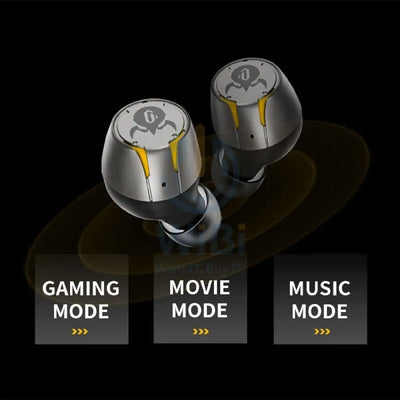 Gravastar Sirius Pro P9 TWS Earbuds - War Damage Yellow Accessories > Audio > Headphones