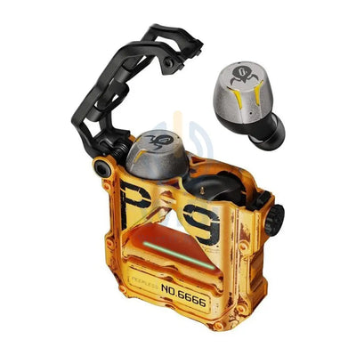 Gravastar Sirius Pro P9 TWS Earbuds - War Damage Yellow Accessories > Audio > Headphones