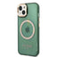 Guess Apple iPhone 14 Plus Magsafe Compatible Translucent Gold Outline & Logo - Green Accessories > Mobiles & Tablets >