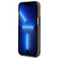 Guess Apple iPhone 14 Pro Liquid Glitter Case With Translucent Triangle Logo - Smoke Transparent Accessories > Mobiles