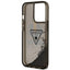 Guess Apple iPhone 14 Pro Liquid Glitter Case With Translucent Triangle Logo - Smoke Transparent Accessories > Mobiles