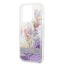 Guess Apple iPhone 14 Pro Liquid Glitter Flower Case - Purple Accessories > Mobiles & Tablets > Mobiles