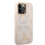 Guess Apple iPhone 14 Pro PC/TPU 4G PU Case With Metal Camera Outline & Buttons - Pink Accessories > Mobiles & Tablets