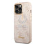 Guess Apple iPhone 14 Pro PC/TPU 4G PU Case With Metal Camera Outline & Buttons - Pink Accessories > Mobiles & Tablets