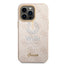 Guess Apple iPhone 14 Pro PC/TPU 4G PU Case With Metal Camera Outline & Buttons - Pink Accessories > Mobiles & Tablets