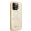 Guess Apple iPhone 14 Pro Pu Croco Case With Metal Camera Outline - Gold Accessories > Mobiles & Tablets > Mobiles