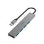Hama 4-in-1 USB-C Hub USB 3.2 Gen1 5 Gbit/s - Anthracite Accessories > USB Hub
