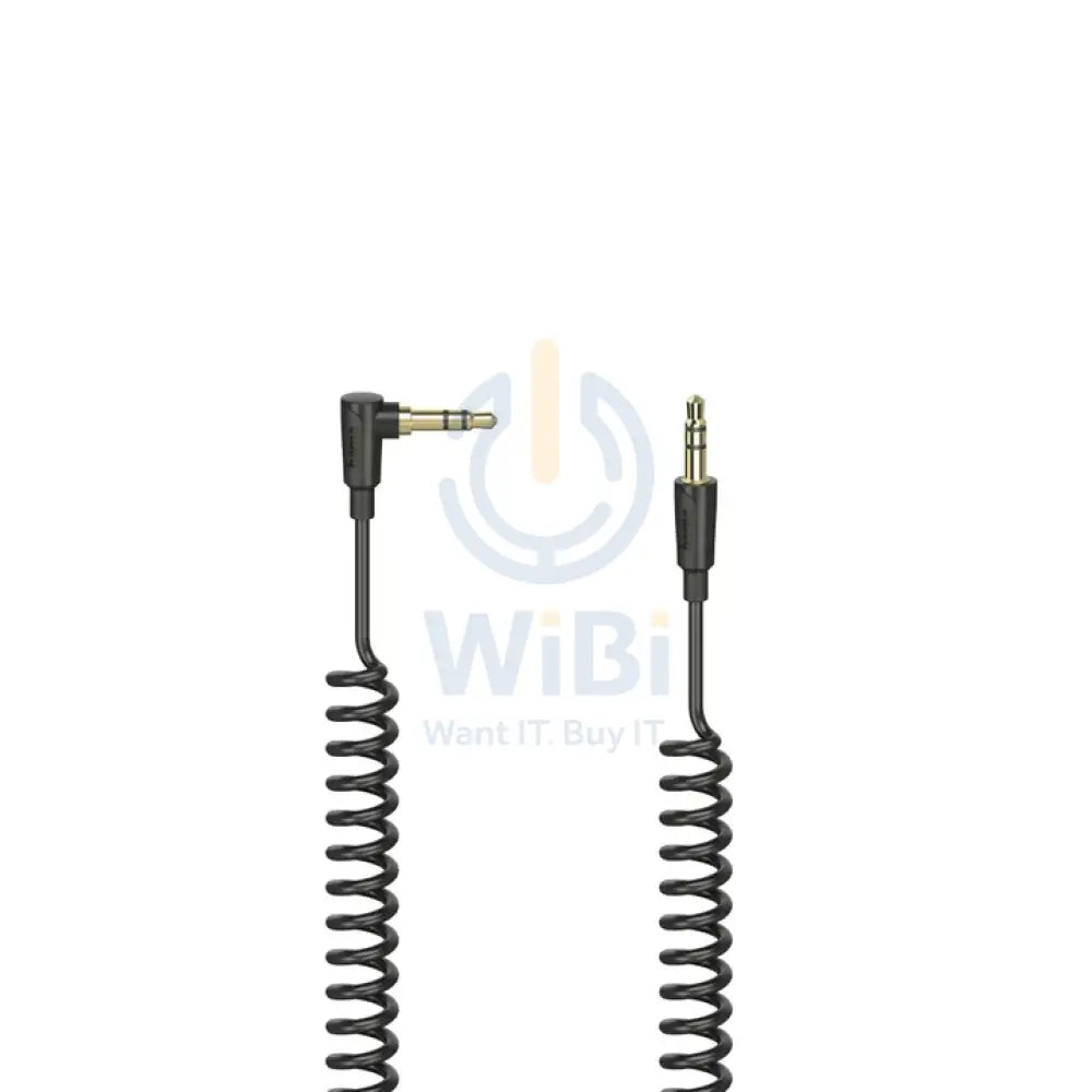 Hama 90° Flexi-Slim Spiral 3.5 mm Cable Plug - Plug Stereo 1.5 m Accessories > Cables & Converters > Cables