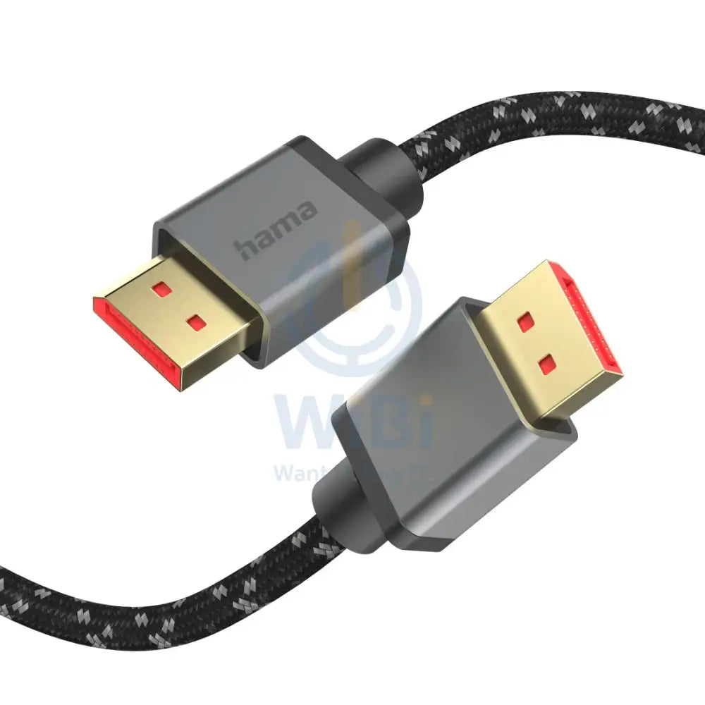 Hama Alu 1.4 DisplayPort Ultra-HD 8K Cable 2.0 m Accessories > Cables & Converters > Cables