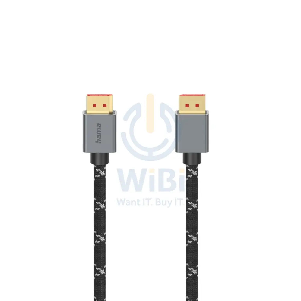 Hama Alu 1.4 DisplayPort Ultra-HD 8K Cable 2.0 m Accessories > Cables & Converters > Cables
