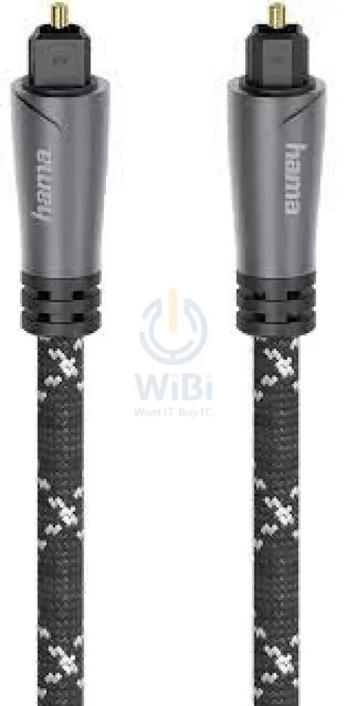 Hama Audio Optical Fibre Toslink Cable 1.5 m - Metal Accessories > Cables & Converters > Cables