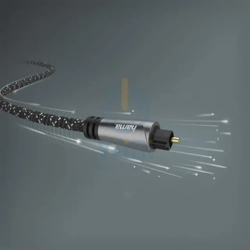 Hama Audio Optical Fibre Toslink Cable 3.0 m - Metal Accessories > Cables & Converters > Cables