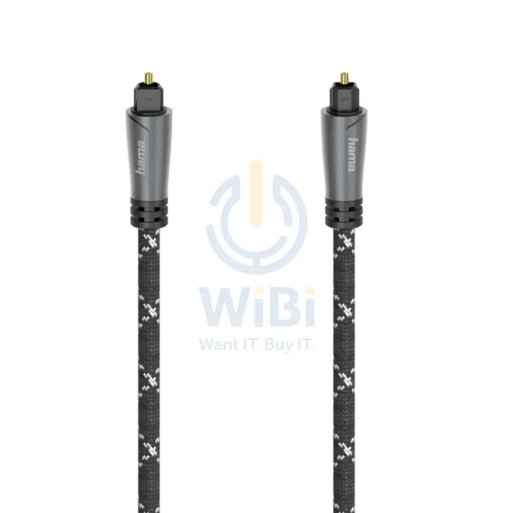 Hama Audio Optical Fibre Toslink Cable 3.0 m - Metal Accessories > Cables & Converters > Cables