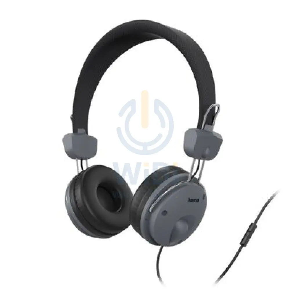 Hama Fun Wired Headphone Microphone - Black Accessories > Audio > Headphones