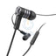 Hama Intense Earphones with Flat Ribbon Cable Microphone - Black Accessories > Audio > Headphones