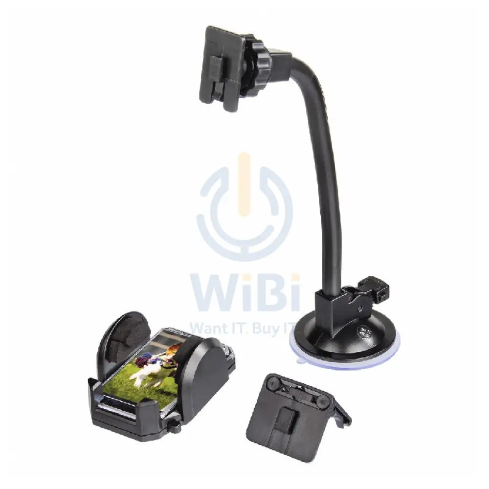 Hama Universal Smartphone Holder Set - Black Accessories > Mobiles & Tablets > Mobiles > Mobile Holder / Stands