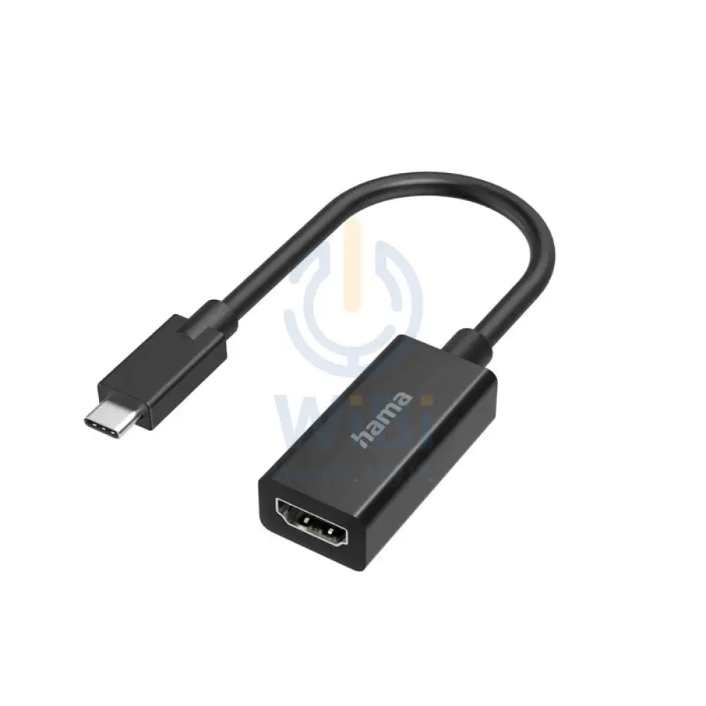 Hama USB-C to HDMI Socket Ultra-HD 4K Video Adapter Accessories > Cables & Converters > Cables
