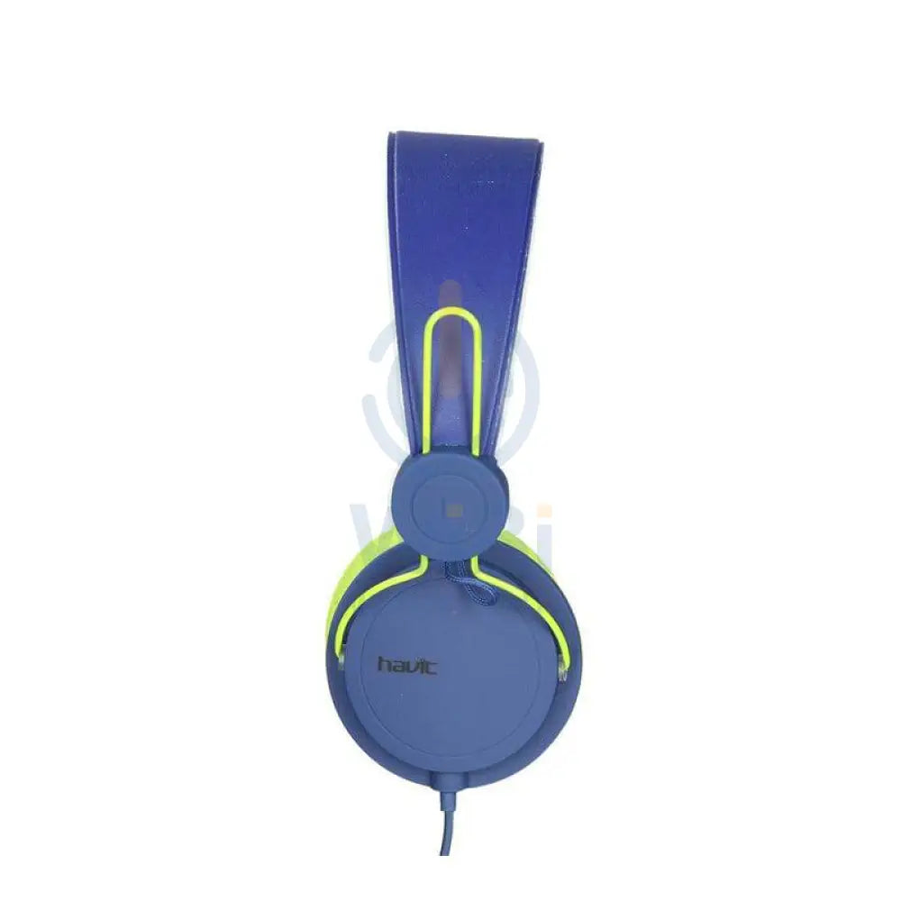 Havit 2198D Wired Headphones - 3.5mm / 1.2meters / Wired - Blue/Green Accessories > Audio > Headphones