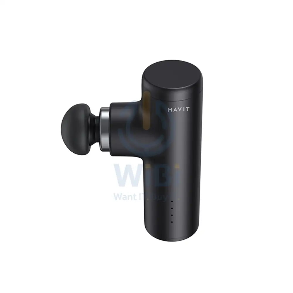 HAVIT MG1501 Mini Massage Gun for Athletes Home Gym Office Workout Pain Relief 4 Massage Heads Accessories > Smart