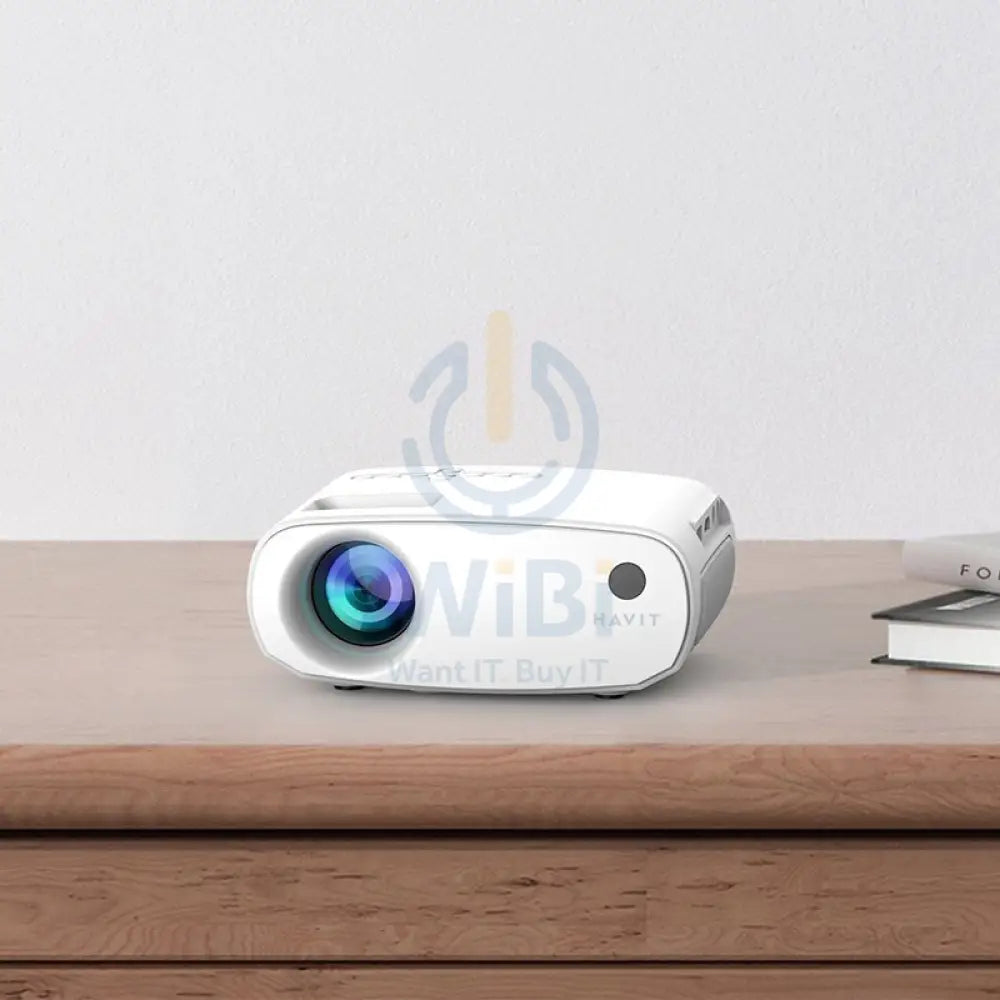 HAVIT Wireless projector PJ207 PRO - white Monitors & Projectors > Projectors